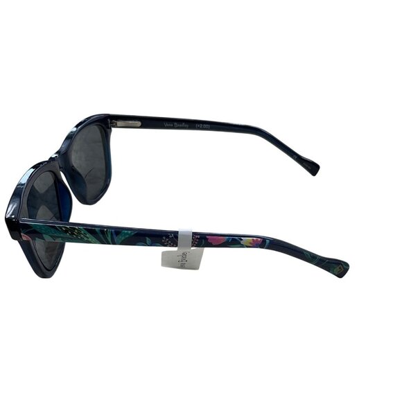 Vera Bradley Womens Blue Floral +2.00 Reading Glasses With Case - Picture 2 of 6